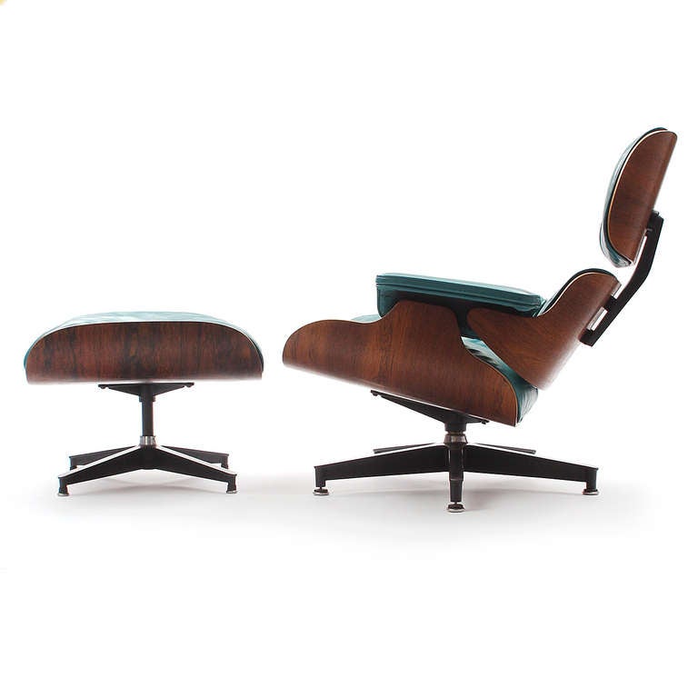 American Custom 670 Lounge And Ottoman By Charles And Ray Eames