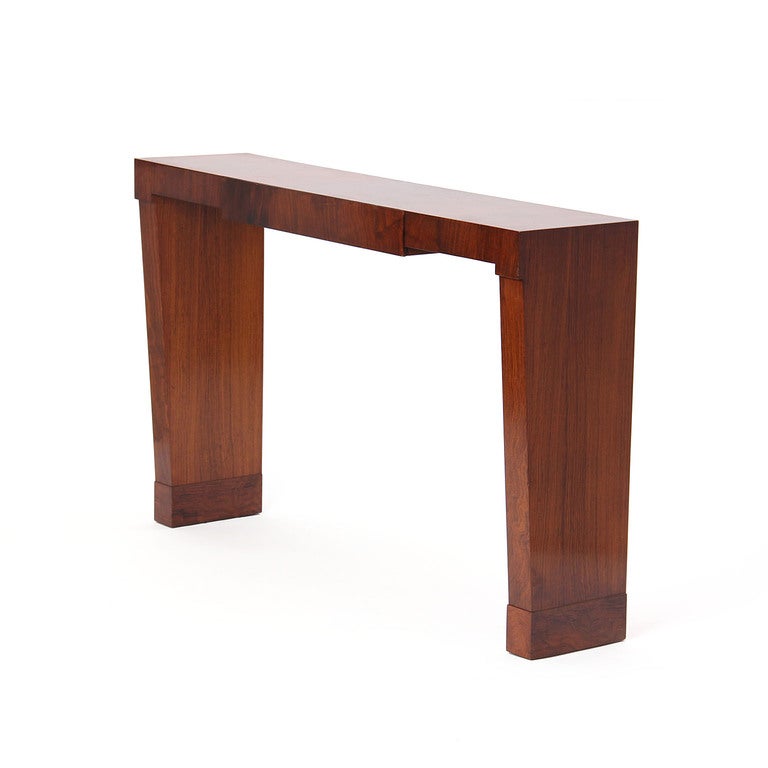 Mid-Century Modern Rosewood Console by Edward Wormley