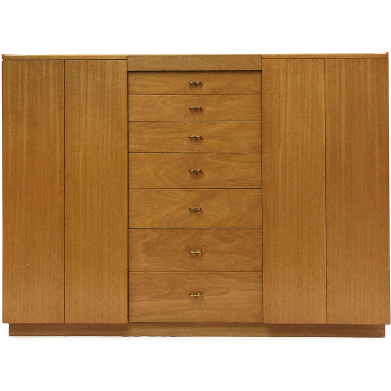 Wardrobe Cabinet by Edward Wormley For Sale