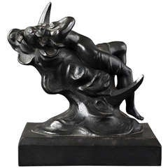 Antique Russian Bronze Paperweight