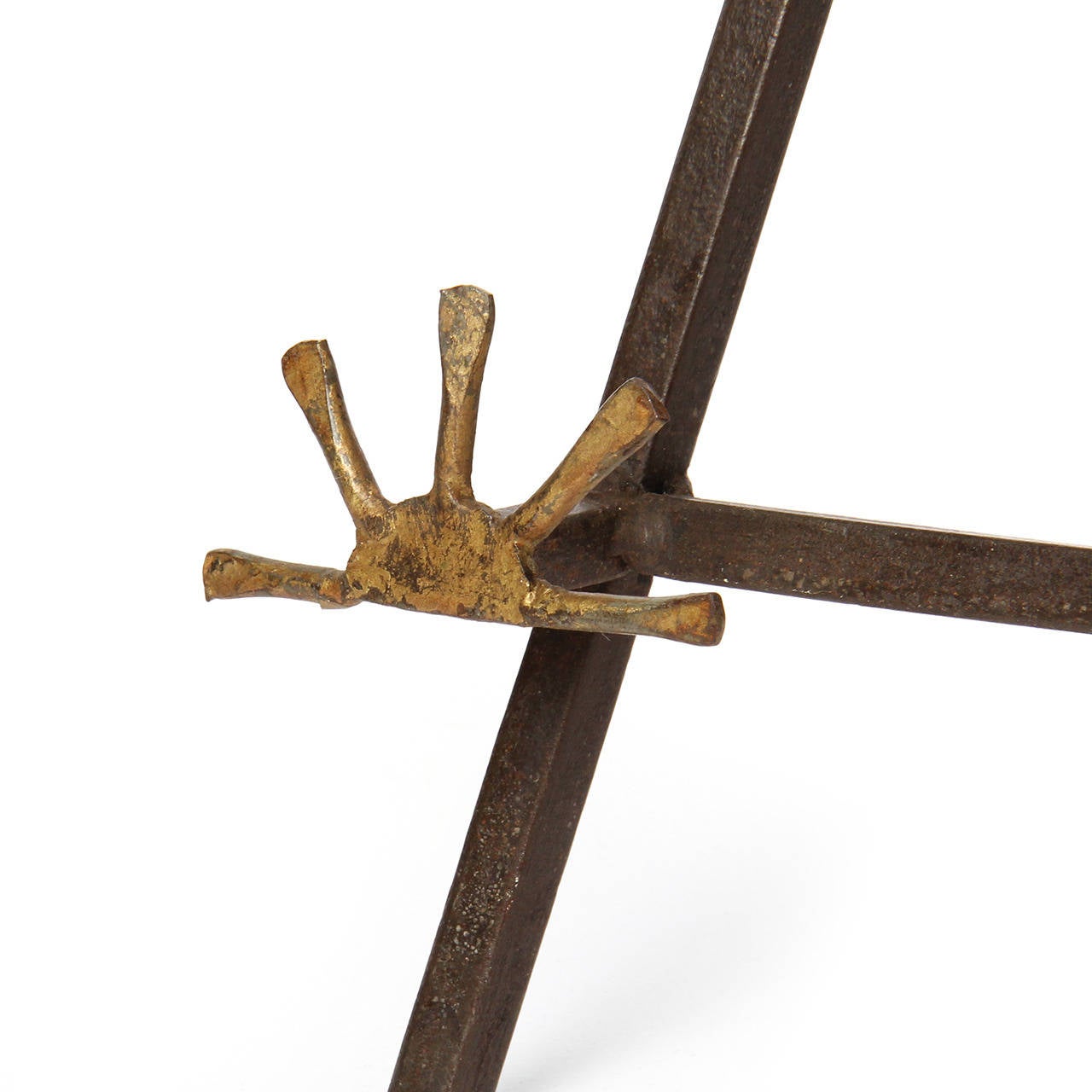 Mid-20th Century Hand-Wrought Easel