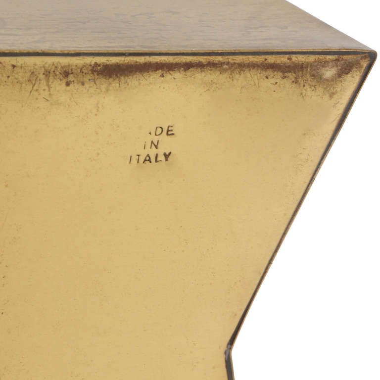 Italian Brass Shopping Bags at 1stdibs