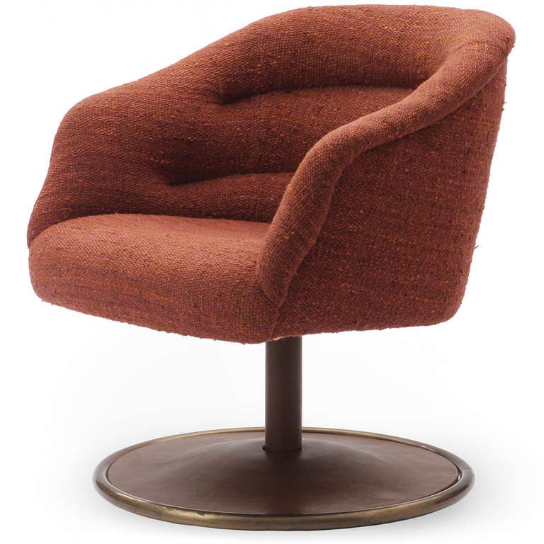 Mid-Century Modern Lounge Chairs By Ward Bennett