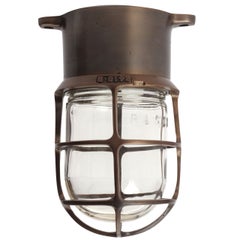 Antique Industrial Fixture by Russell & Stoll Co.