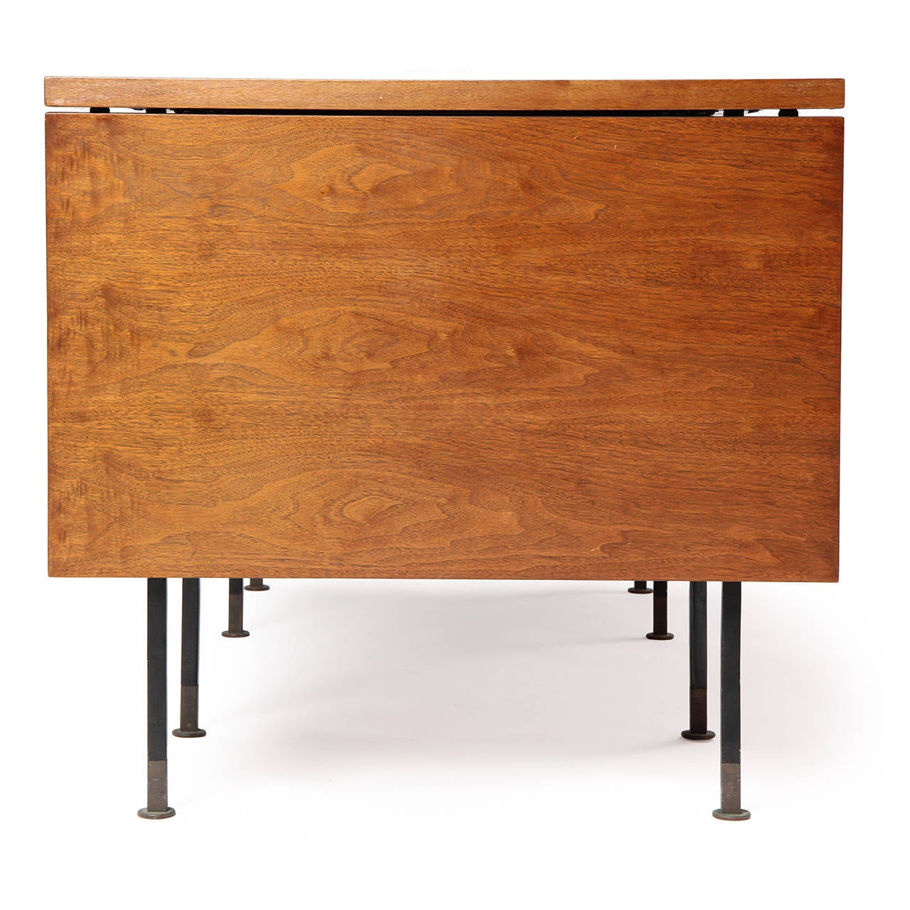 Double Drop-Leaf Desk by Edward Wormley In Good Condition In Sagaponack, NY