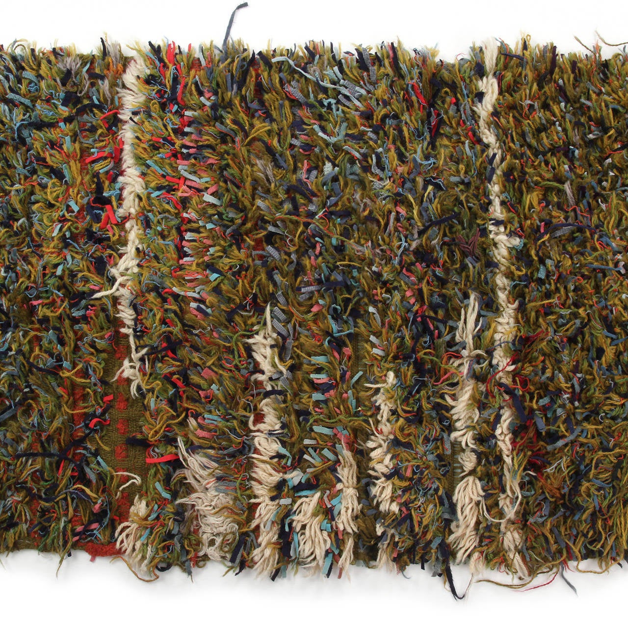 Mid-20th Century Hand Loomed Textile For Sale