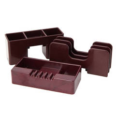 Vintage Desk Organizers by Ettore Sottsass