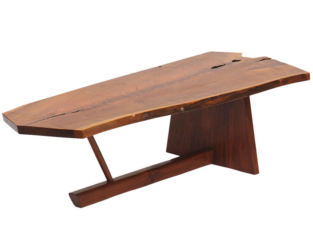 Late 20th Century Walnut Low Table by George Nakashima