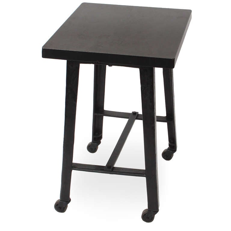 American Industrial Steel Rolling Table For Sale