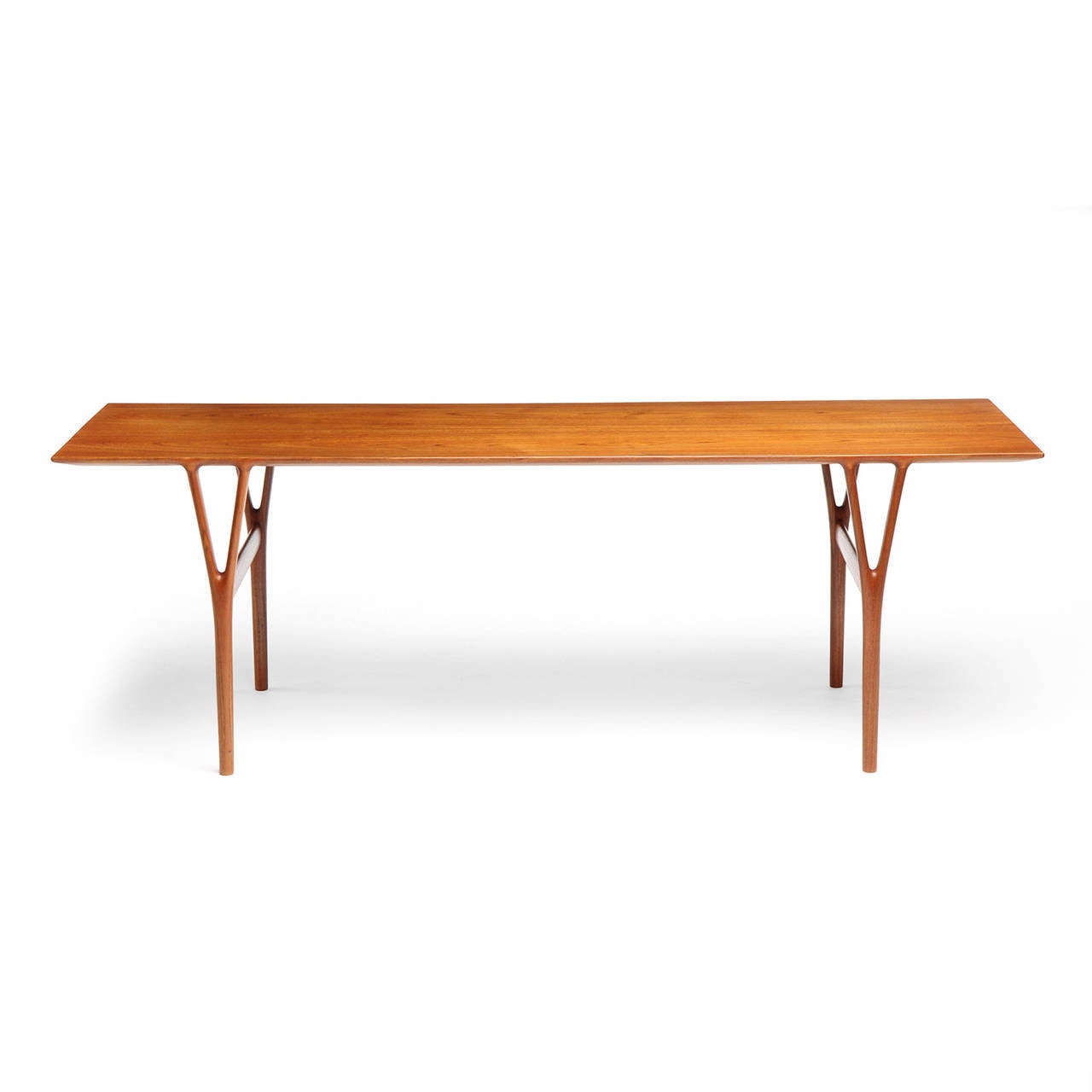 Scandinavian Modern Low Table by Helge Vestergaard-Jensen for Peder Pedersen For Sale