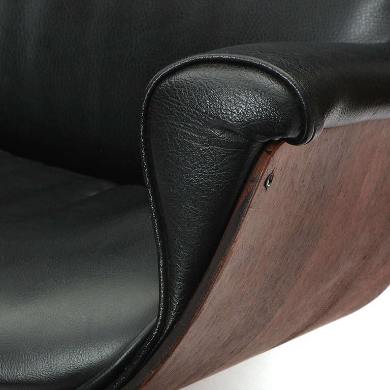 Mister Chair in Molded Walnut By George Mulhauser 1