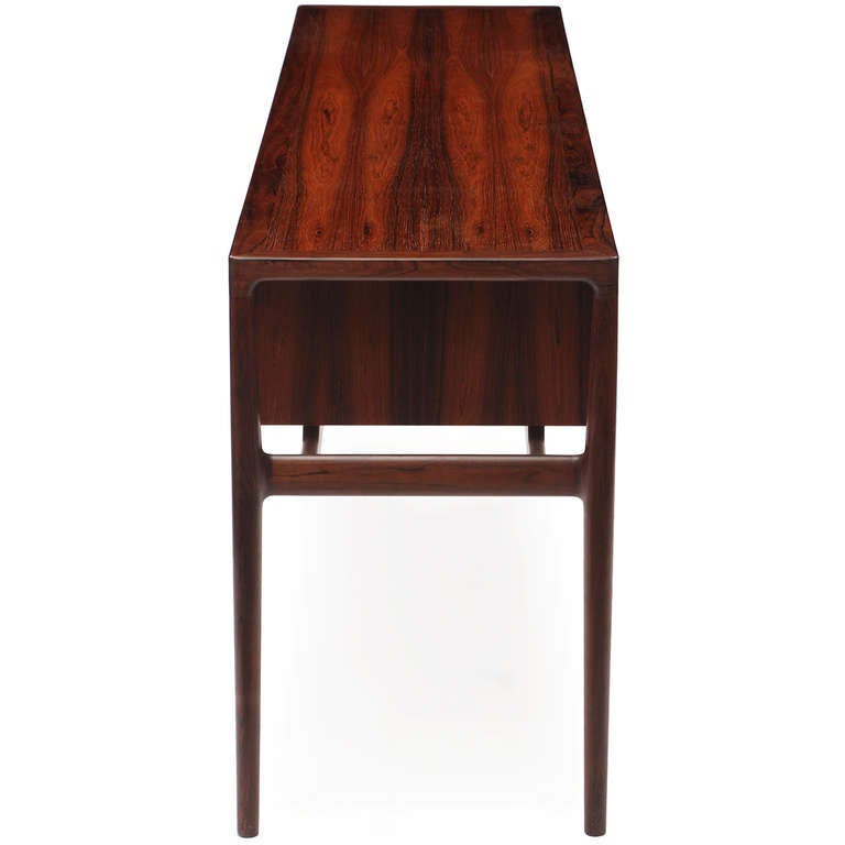 Mid-20th Century Rosewood Console by Helge Vestergaard Jensen