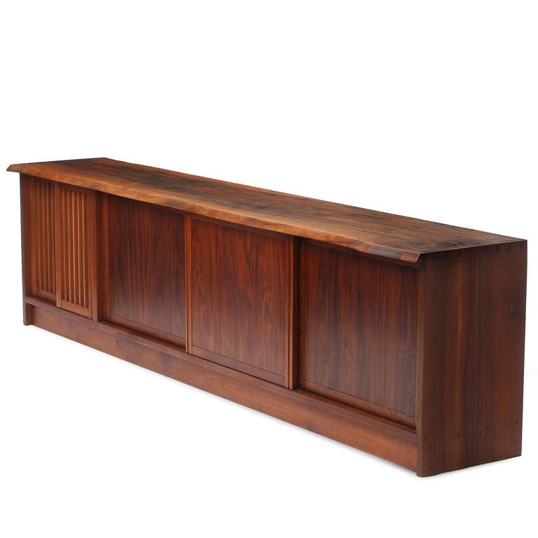Outstanding Credenza By George Nakashima In Good Condition In Sagaponack, NY