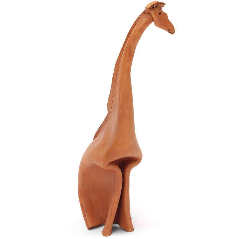 Leather Giraffe By Deru 2