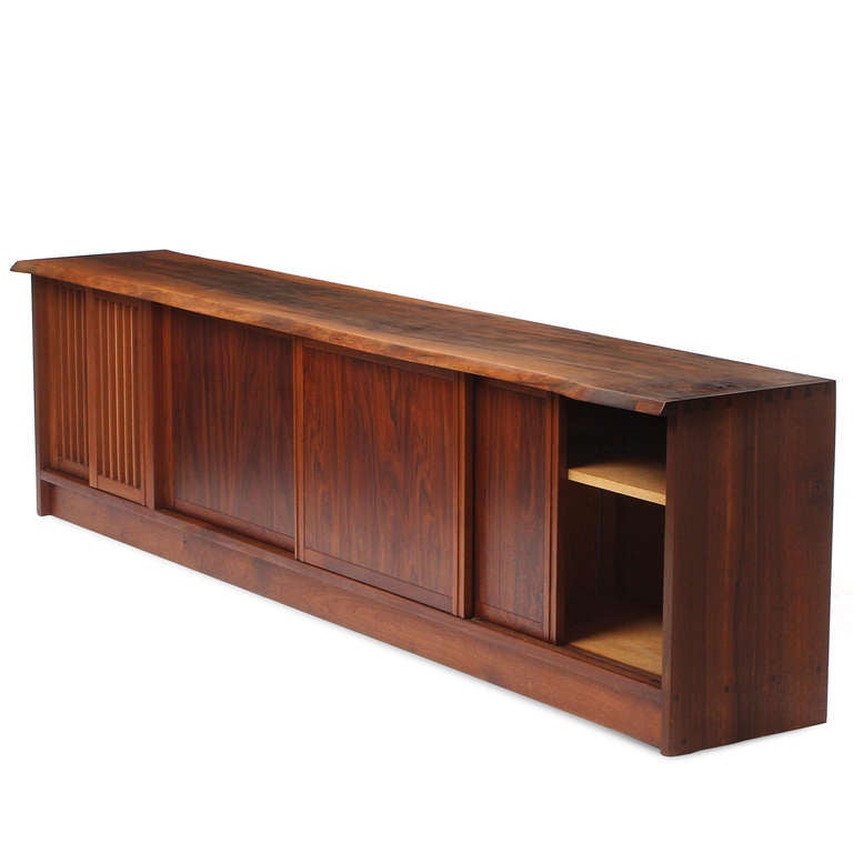 Late 20th Century Outstanding Credenza By George Nakashima