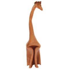 Leather Giraffe By Deru