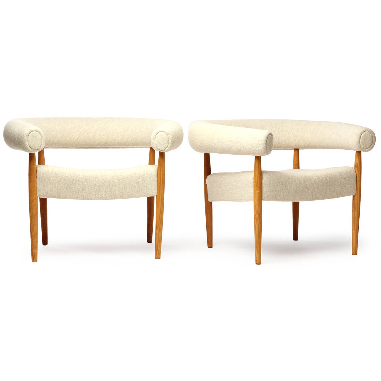 Ring Lounge Chairs by Jorgen and Nanna Ditzel