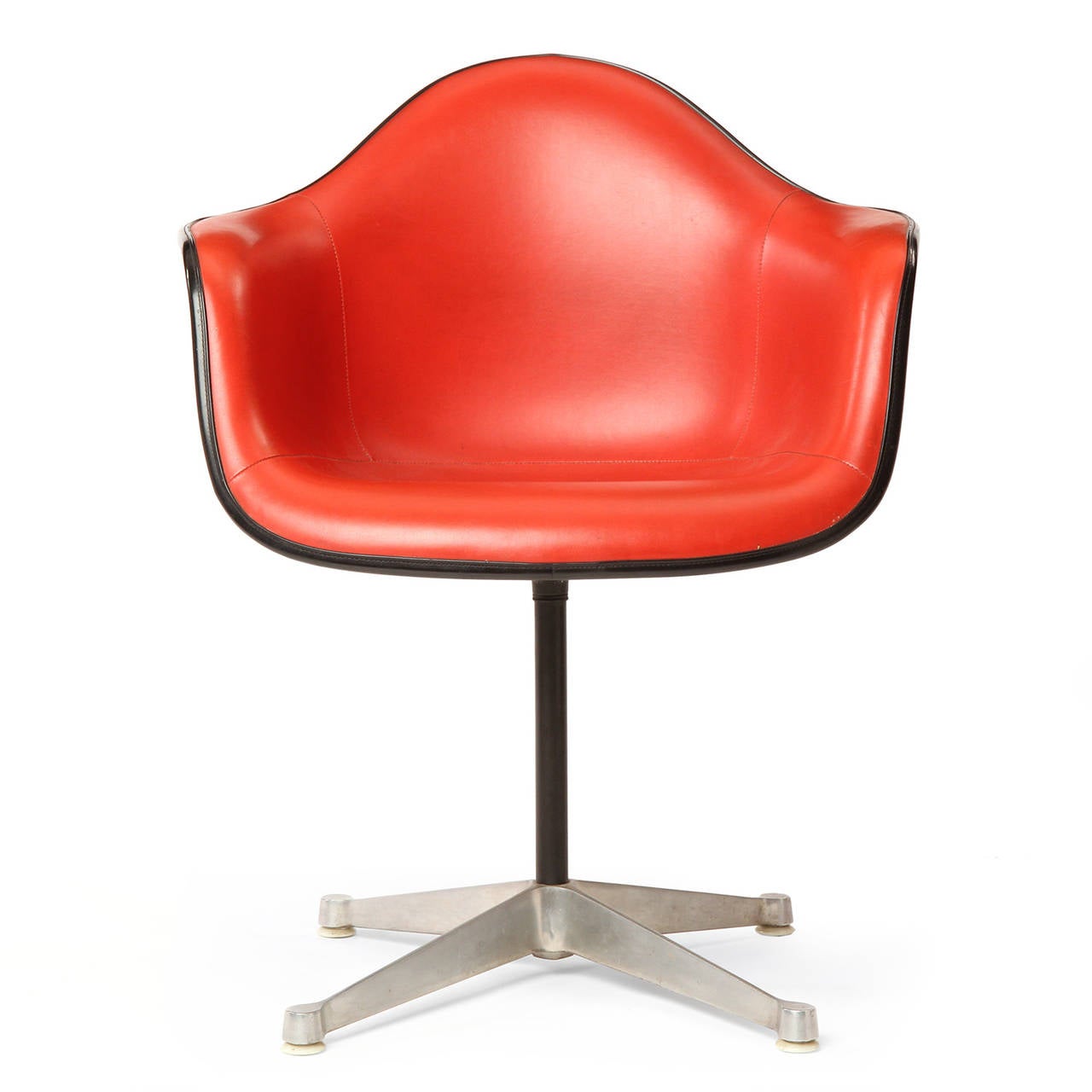 Mid-Century Modern Molded Swiveling Chairs by Charles and Ray Eames For Sale