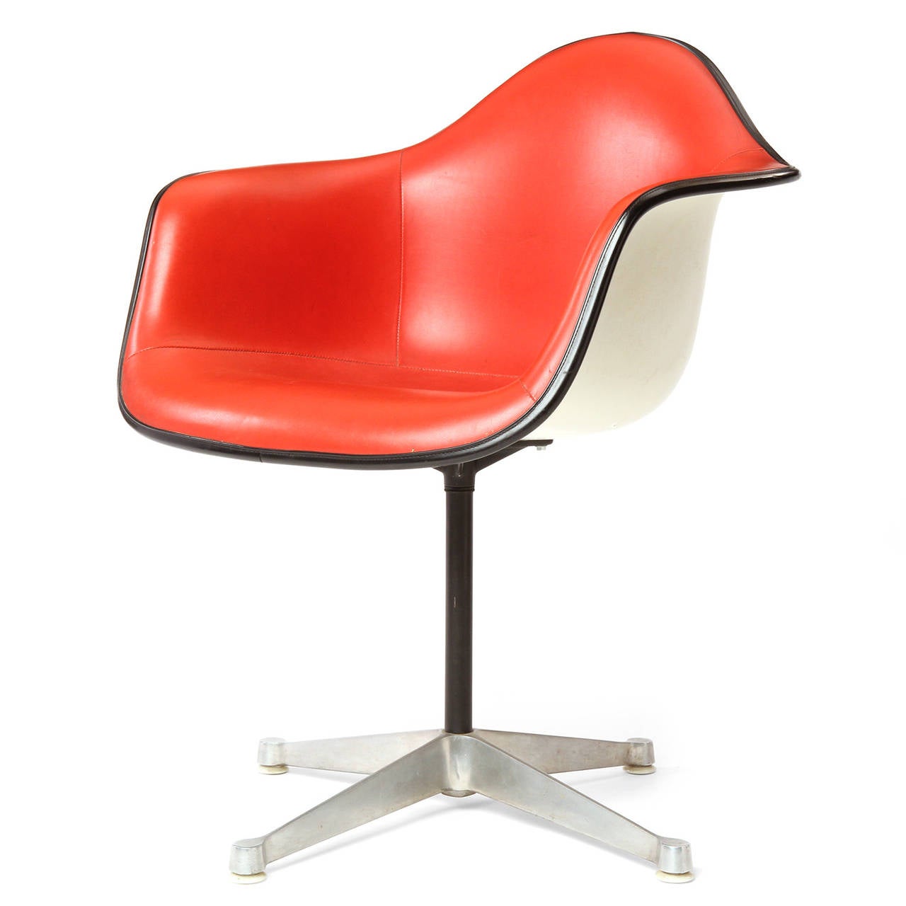 American Molded Swiveling Chairs by Charles and Ray Eames For Sale