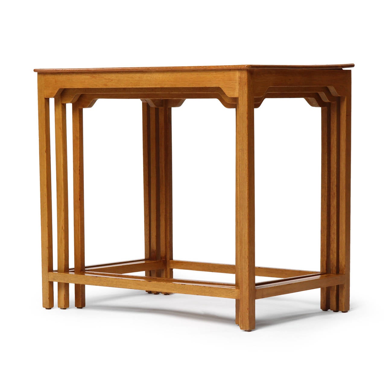 Nesting Tables by Edward Wormley In Good Condition For Sale In Sagaponack, NY