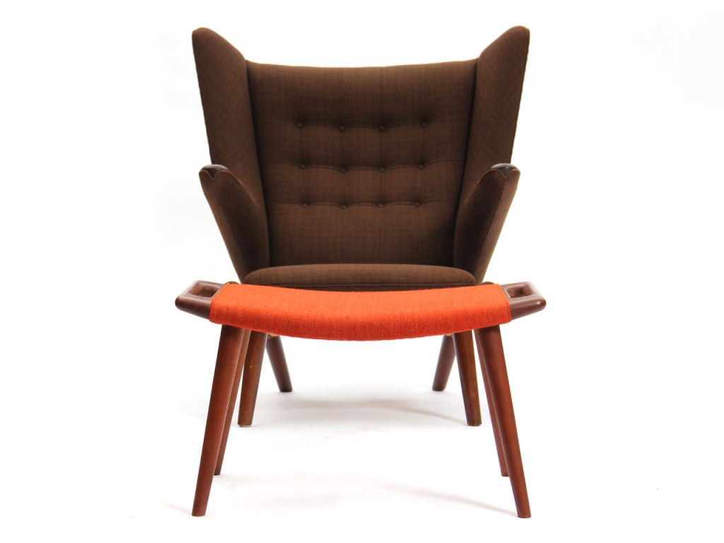 the papa bear chair by Hans Wegner and AP Stolen