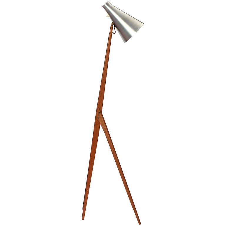 Swedish Floor Lamp By Uno and Osten Kristiansson