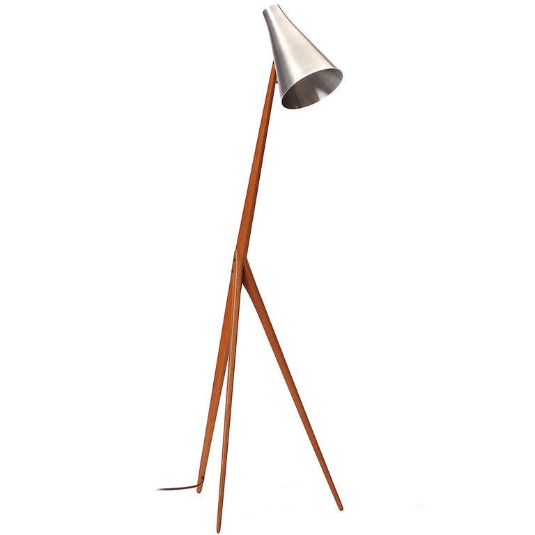 Floor Lamp By Uno and Osten Kristiansson In Good Condition In Sagaponack, NY