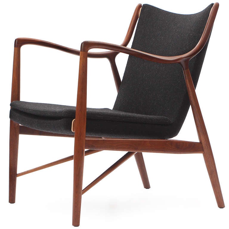 Scandinavian Modern The 45 Chair By Finn Juhl For Baker