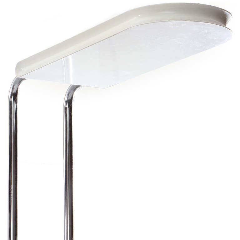 Marble Floor Lamp by Bruno Gecchelin  In Good Condition For Sale In Sagaponack, NY