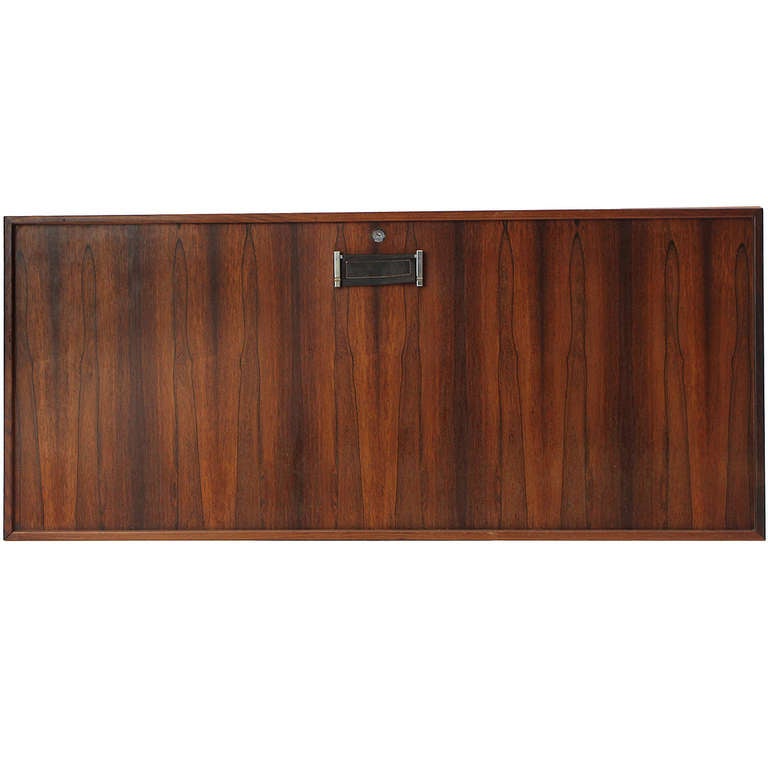 Wall-Mounted Rosewood Bar By Drylund