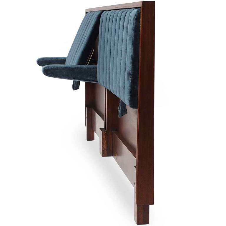Tête de lit d'Edward Wormley Bon état à Sagaponack, NY