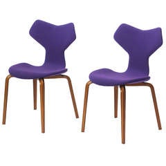Grand Prix Chairs By Arne Jacobsen
