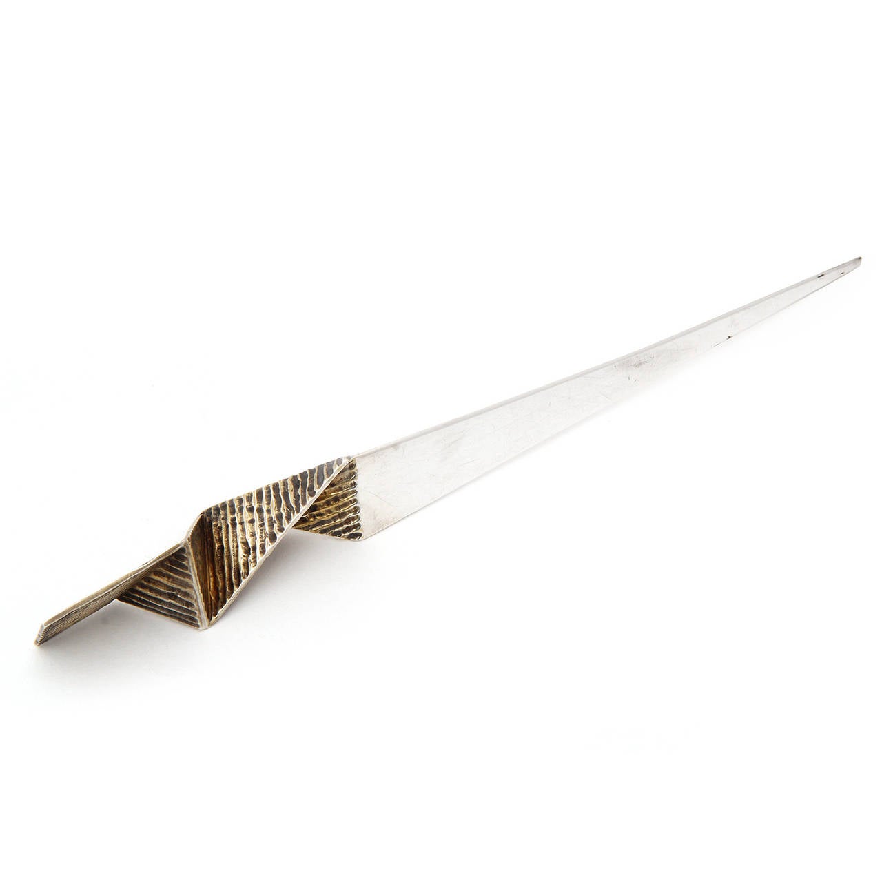 Modernist Sterling Silver Letter Opener by Dunhill 3