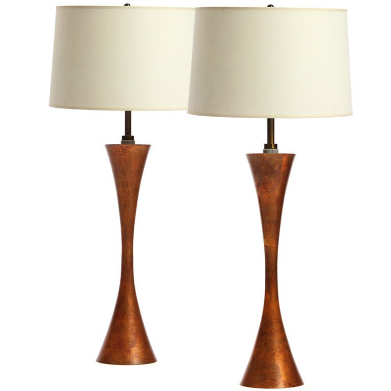 Concave table lamps by Hansen