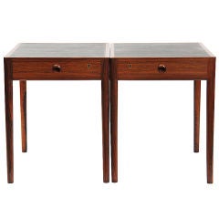 the Perfect Pair of End Tables by Vestergaard Jensen