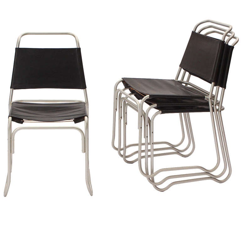 Aluma-Stack Chairs by Jack Heaney For Sale at 1stdibs