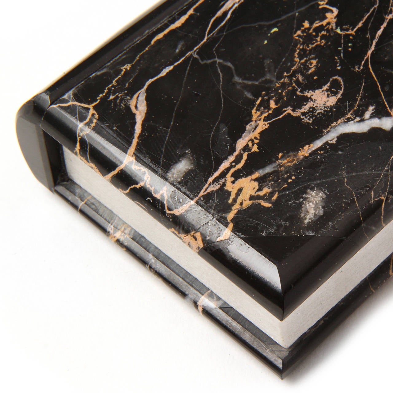 Italian Trompe L'Oeil Marble Book