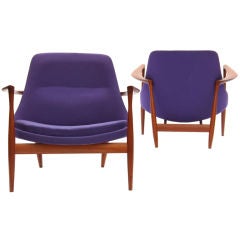 the Elisabeth Chairs by Ib Kofod-Larsen