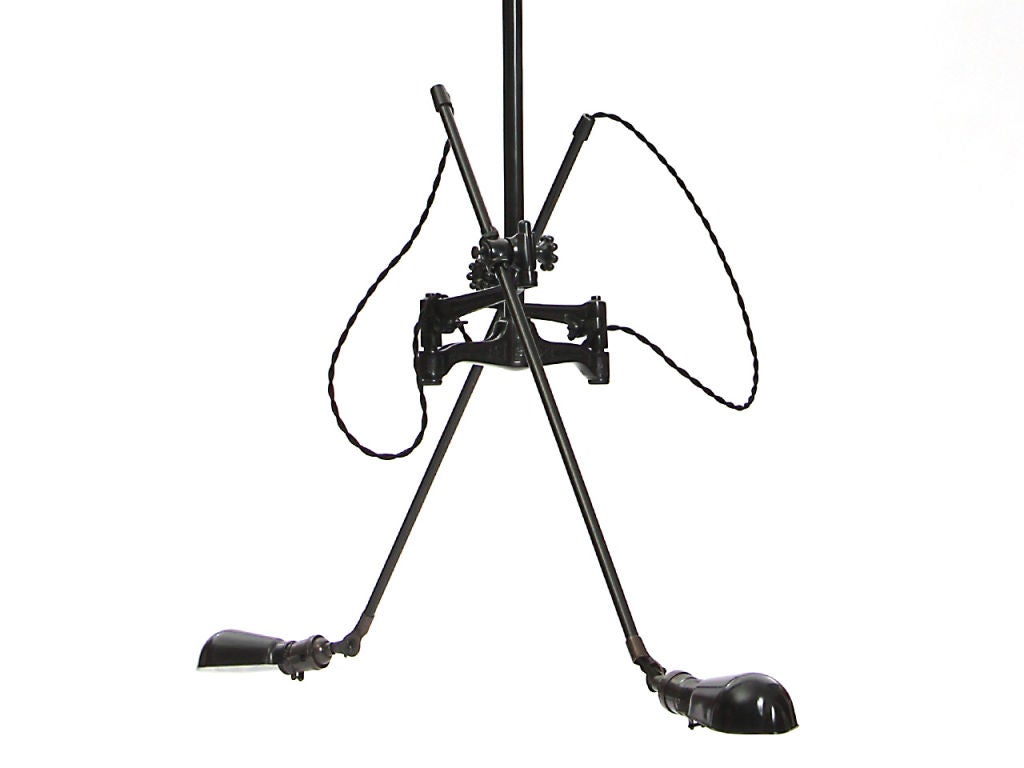 adjustable arm ceiling light