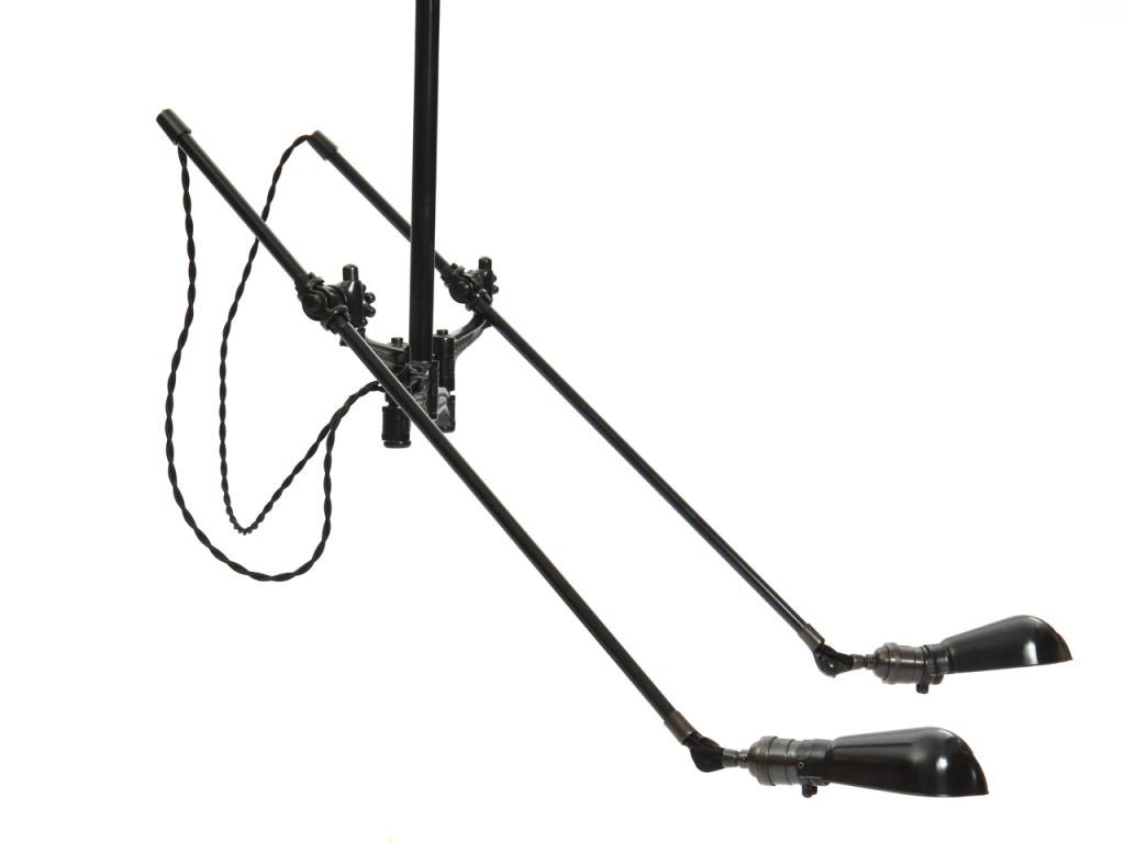 ceiling light with adjustable arms