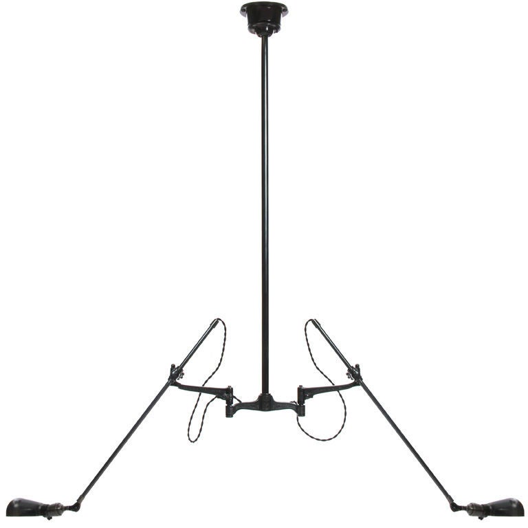 Swing Arm Ceiling Fixture by O.C. White