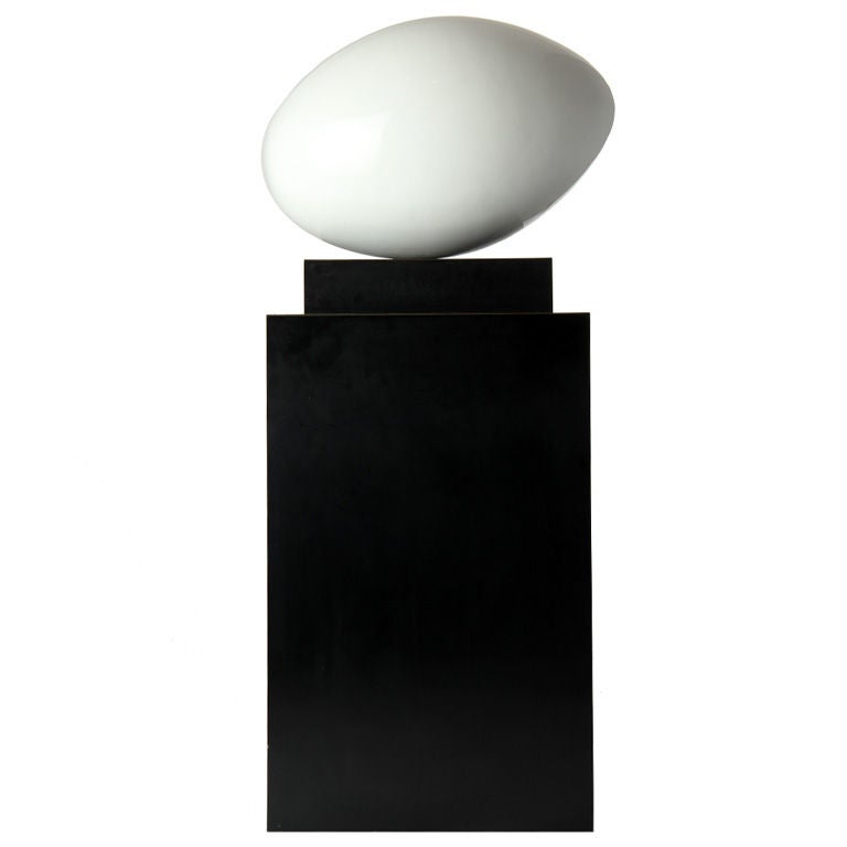Large Fiberglass Egg Sculpture