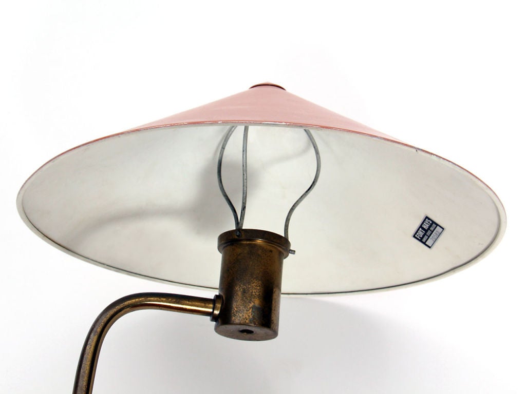 American Desk Lamp in the Style of Kurt Versen