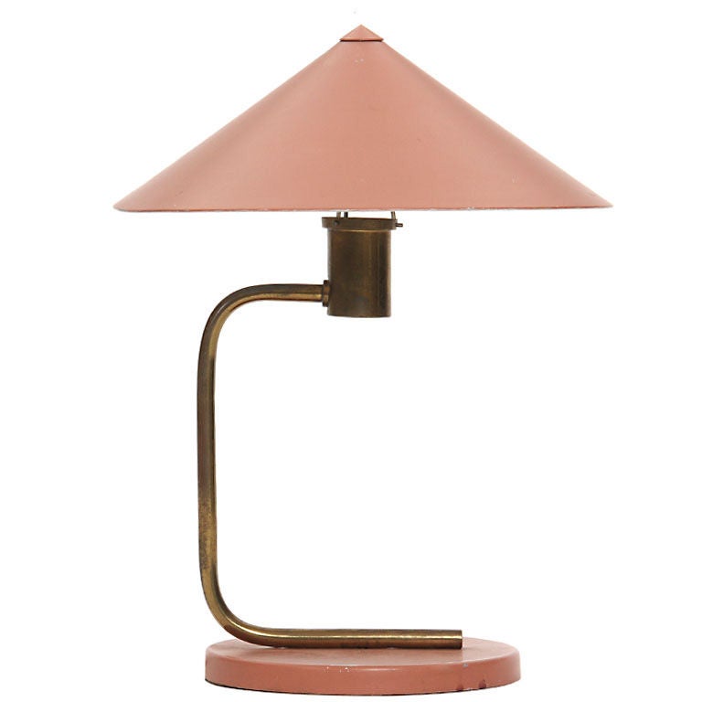 Desk Lamp in the Style of Kurt Versen