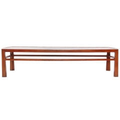 6' extra-large low table by Edward Wormley