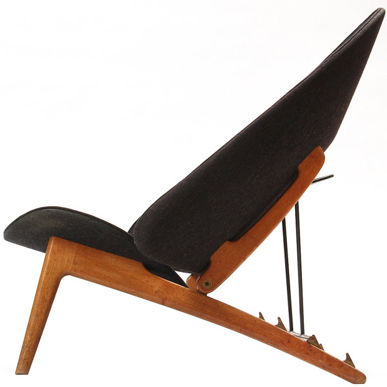 Rare and Important Tub Chair by Hans J. Wegner