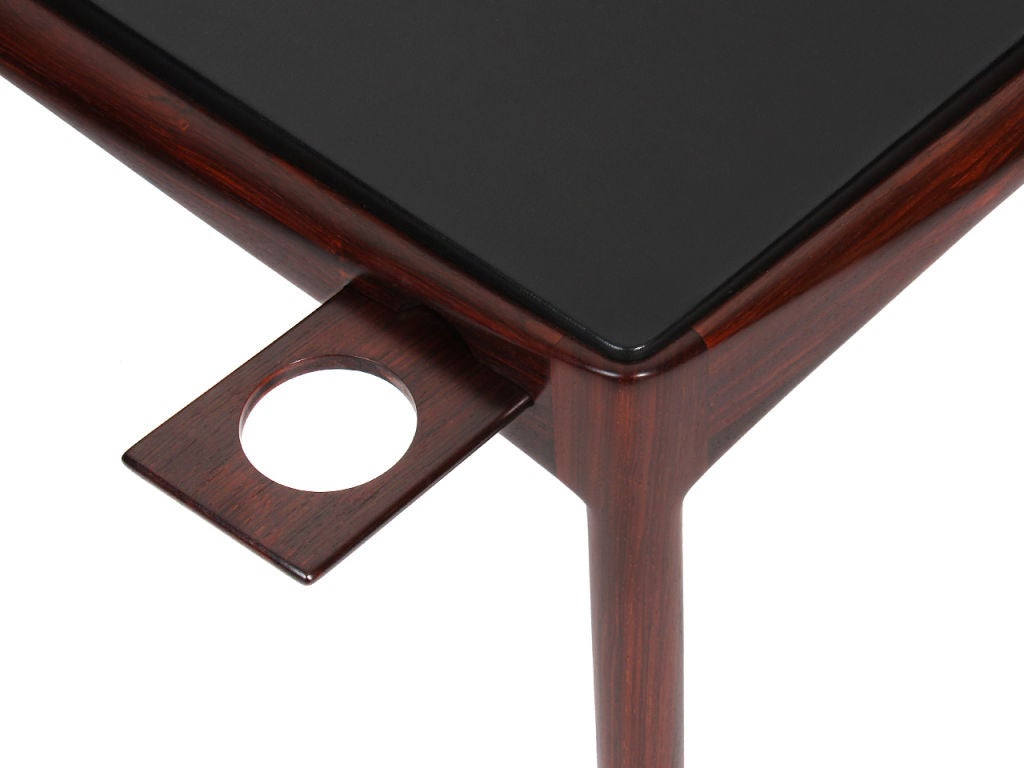 Rosewood Game Table By Larsen And Madsen 1