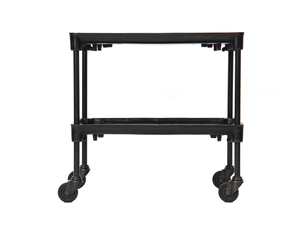 Cast Iron Industrial Side Tables