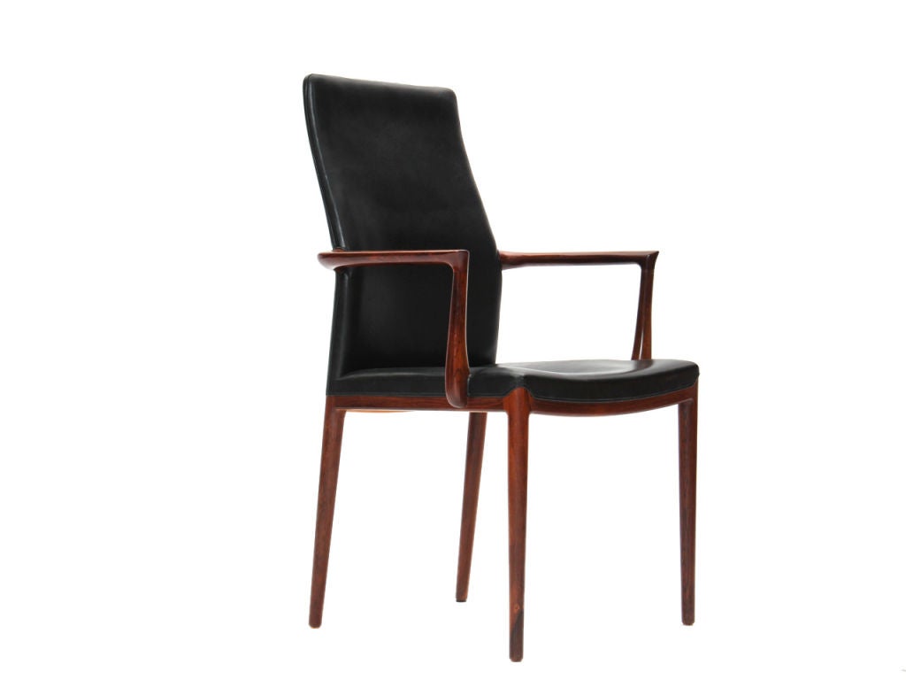 Scandinavian Modern Arm Chair by Vestergaard Jensen