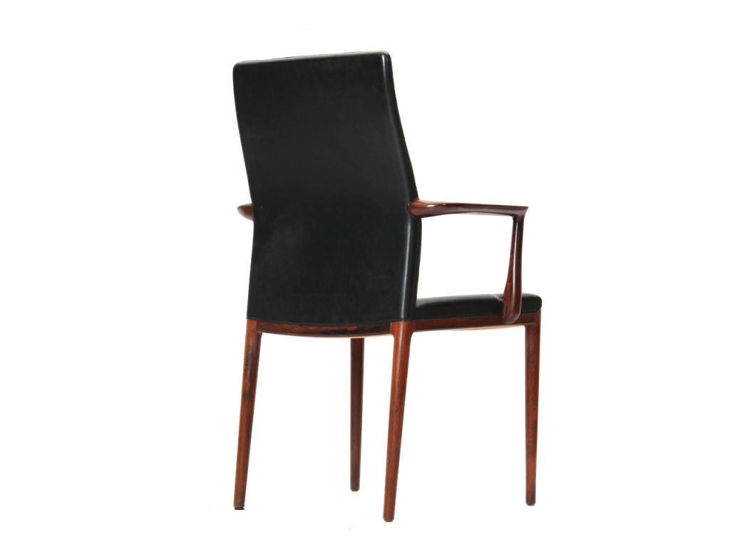 Arm Chair by Vestergaard Jensen In Good Condition In Sagaponack, NY